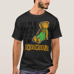 Camiseta Meme desconocido Una cosa sobre mí es que no lo sé