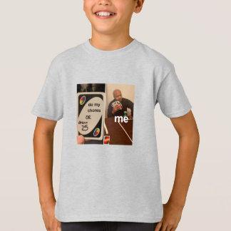 camiseta meme divertida para niños