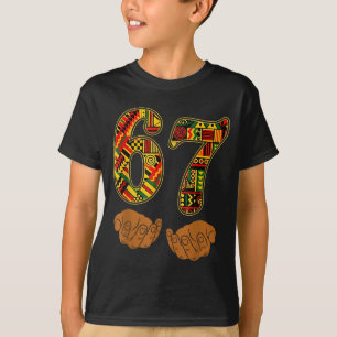 Camiseta Meme Divertido 6 7 Seis Siete Mes de la Historia N