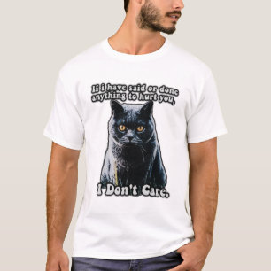 Camiseta Meme divertido de gato lindo para amantes de los g