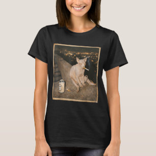 Camiseta Meme divertido de gato Sphynx fumando lindo