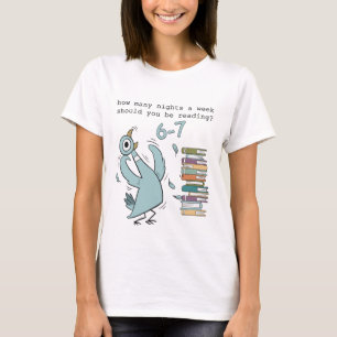Camiseta Meme divertido de lectura - 6-7 noches a la semana