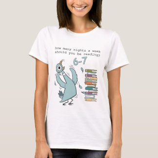 Camiseta Meme divertido de lectura - 6-7 noches a la semana