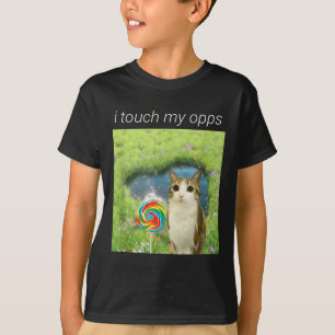 Camiseta Meme divertido de Meowl, Meme de gato búho Brainro