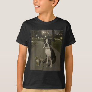 Camiseta Meme Divertido de Perro Fumando Cigarrillo Meme de