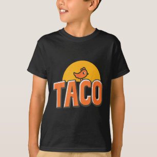 Camiseta Meme Divertido de Pollo Taco Tendencia Trump Siemp