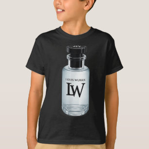 Camiseta Meme divertido de rociador de botella de vidrio lw