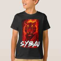 Meme divertido de tigre irónico Sybau Sigma cita d