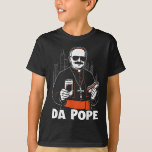 Camiseta Meme divertido del Papa León Xiv Da Pope