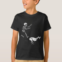 Meme Divertido Galgo Esqueleto Corriendo Halloween