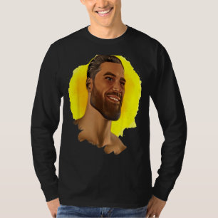 Camiseta Meme divertido Gigachad Giga Chad Alpha Mal Sigma 