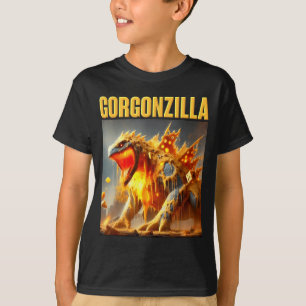 Camiseta Meme divertido gorgonzola ai queso italiano dragón