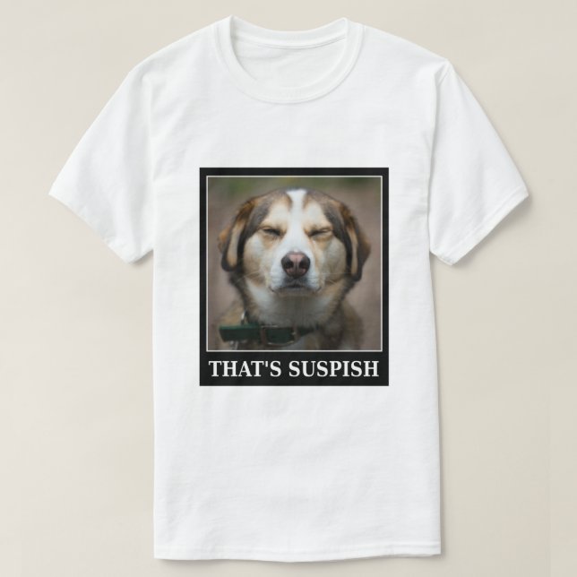 Camiseta Meme divertido para perros (Diseño del anverso)