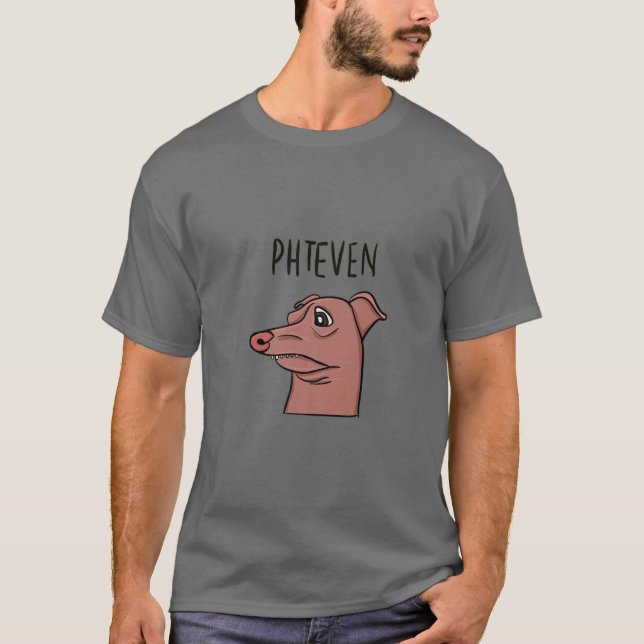 Camiseta Meme Dog Funny Phteven Lisping Dog (Anverso)