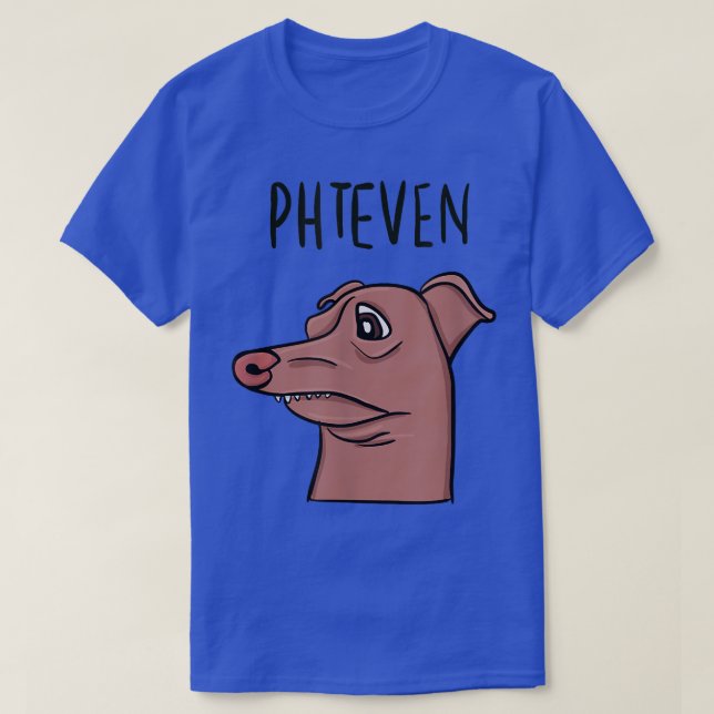 Camiseta Meme Dog Funny Phteven lisping Dog  (Diseño del anverso)