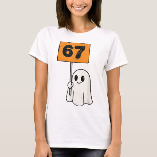 Camiseta Meme Embrujado 67 Seis Siete 6-7 Chiste Divertido