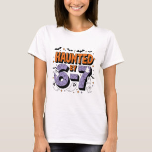 Camiseta Meme Embrujado 67 Seis Siete 6-7 Chiste Divertido 