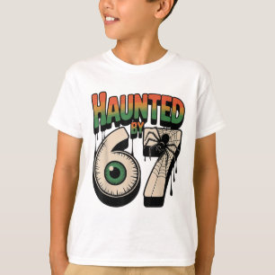Camiseta Meme Embrujado 67 Seis Siete 6-7 Chiste Divertido 