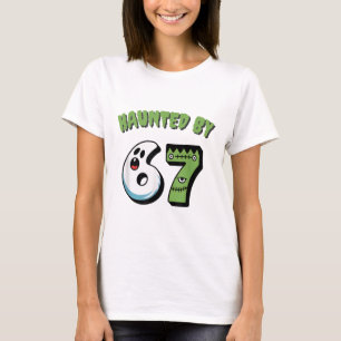 Camiseta Meme embrujado 67 Seis Siete 6-7 Chiste divertido