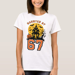 Camiseta Meme Embrujado 67 Seis Siete 6-7 Chiste Divertido