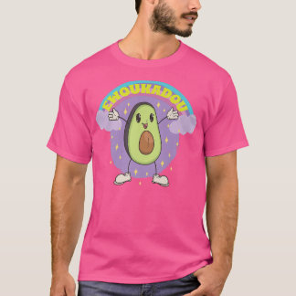 Camiseta Meme Ewoukadou Aguacate Vegan Healthy Eating Vegan