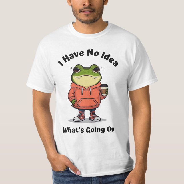 Camiseta Meme existencial de Rana Tonta (Anverso)