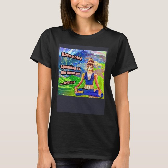 Camiseta Meme Frito Hable Con El Gerente Dentro De Karen (Anverso)
