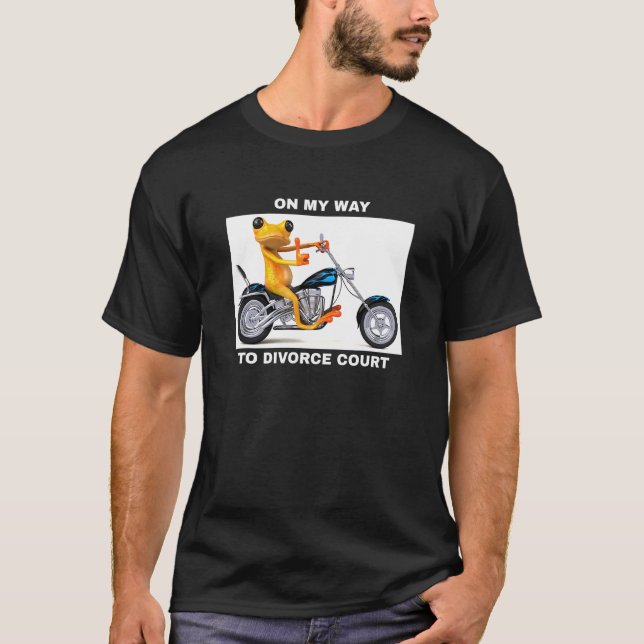 Camiseta Meme Frog Sarcastic Chiste tonto irónico gráfico (Anverso)