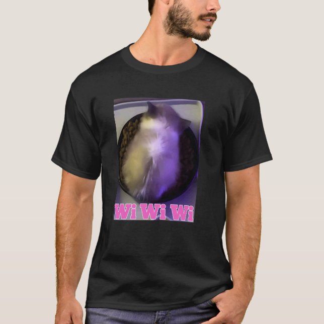 Camiseta meme gato wiwiwi (Anverso)