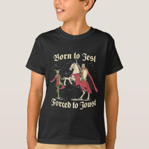 Camiseta Meme Genial Medieval Gráfico Antiguo Caballeros Di