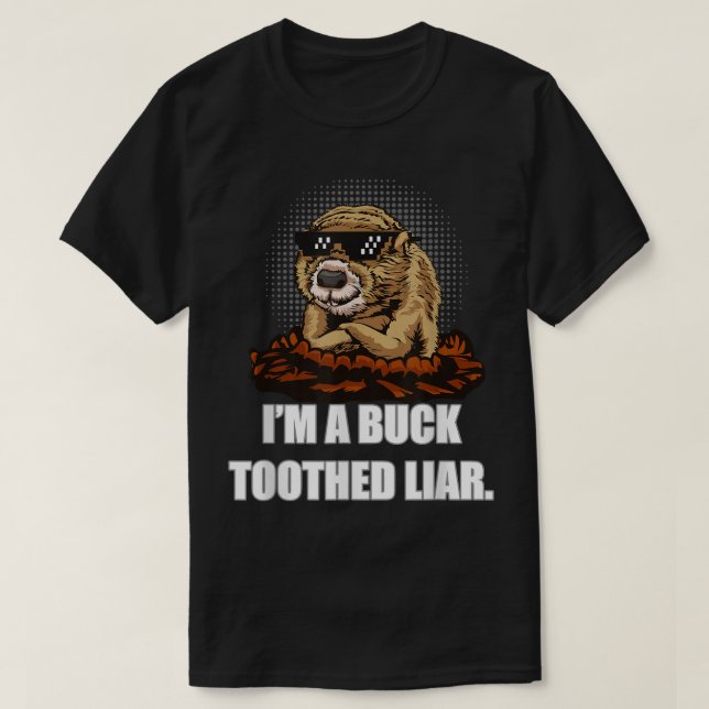 Camiseta Meme gracioso camisas en el Día de la Groundhog pa (Diseño del anverso)
