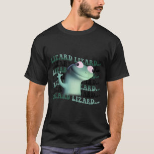 Camiseta Meme Gracioso Extraño Animal Mujeres Hombres Lizar