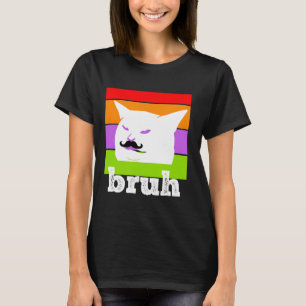 Camiseta Meme gracioso que dice Bruh con Cat-Cinco De Mayo-