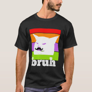 Camiseta Meme gracioso que dice Bruh con Cat-Cinco De Mayo-