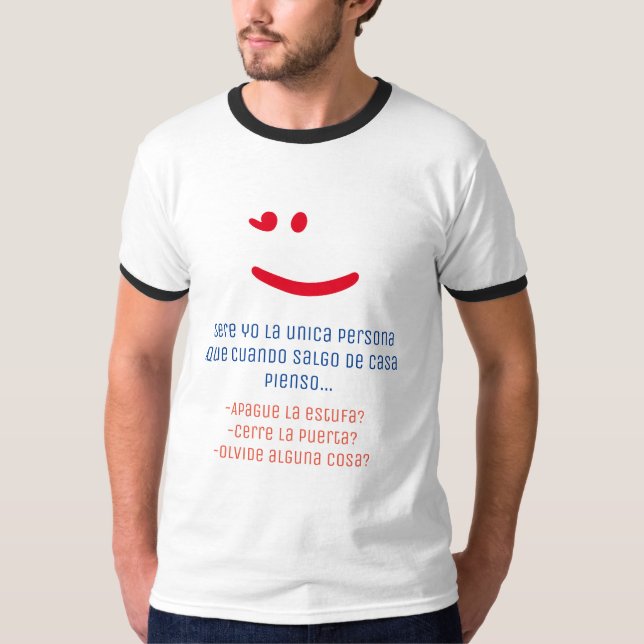 Camiseta meme haciendo chiste viejo (Anverso)