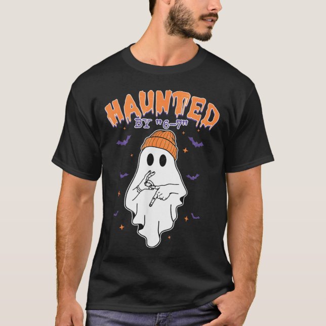 Camiseta Meme Halloween Embrujado  (Anverso)