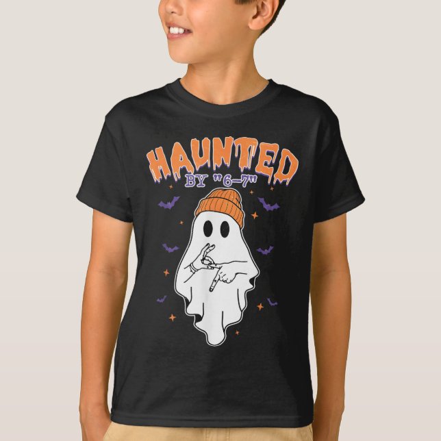 Camiseta Meme Halloween Embrujado  (Anverso)