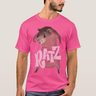 Camiseta Meme Hq Pink Rat Ratz