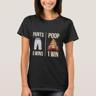 Camiseta Meme Humor de inodoros Poop Divertido Pants 0 P