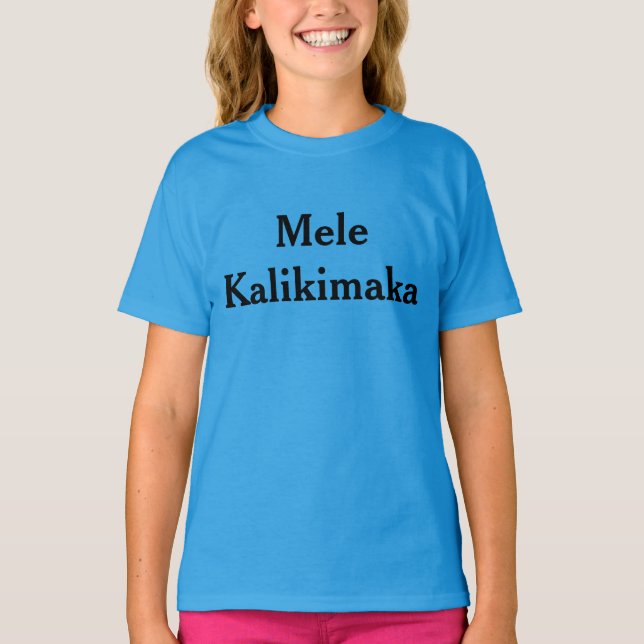Camiseta meme Kalikimaka—Feliz Navidad en Hawái (Anverso)