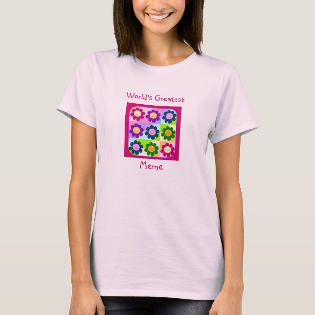 Camiseta Meme más grande del mundo (Anverso)