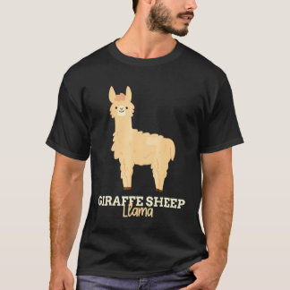 Camiseta Meme Nombre Animal Jirafa Oveja Llama
