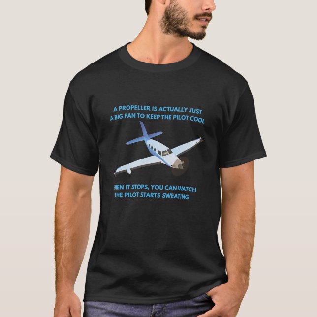 Camiseta Meme piloto (Anverso)