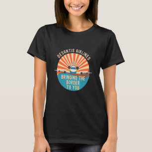 Camiseta Meme político divertido DeSantis Airlines T-
