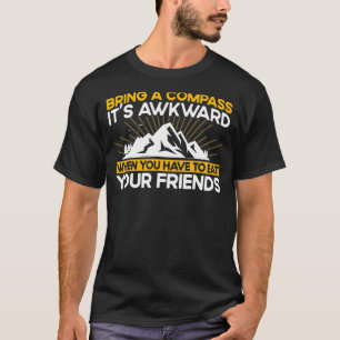 Camiseta Meme Pun Cita De Senderismo Diciendo Wanderlust Fu