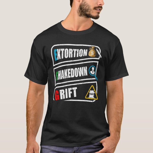 Camiseta Meme republicano contra la pseudociencia neta EG (Anverso)
