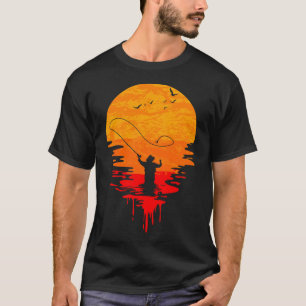 Camiseta Meme Retro de Pesca de Trucha con Energía Caótica 