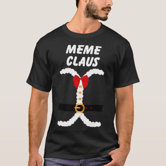 Camiseta Meme Santa Claus Suit Navidades (Anverso)