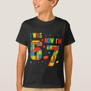 Camiseta Meme Seis Siete Chicos Construyendo Cumpleaños Era