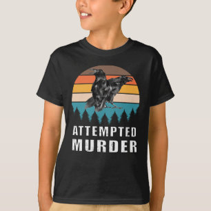 Camiseta Meme sobre el chiste de pájaro de los cuervos de 